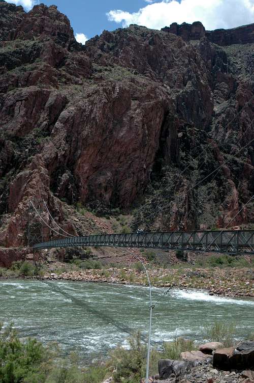 Foot bridge over Colorado River