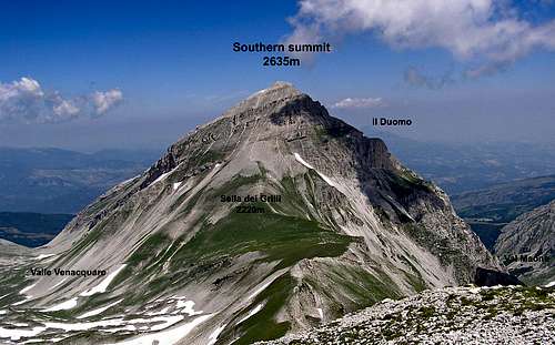Pizzo d'Intermesoli from South