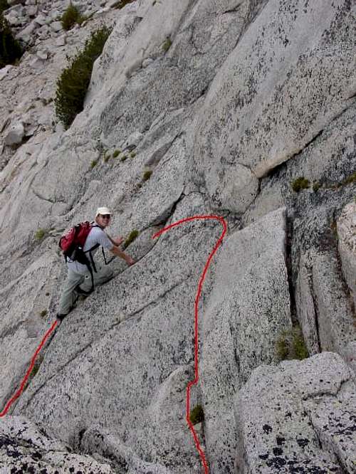  Matthew approaches the crux...