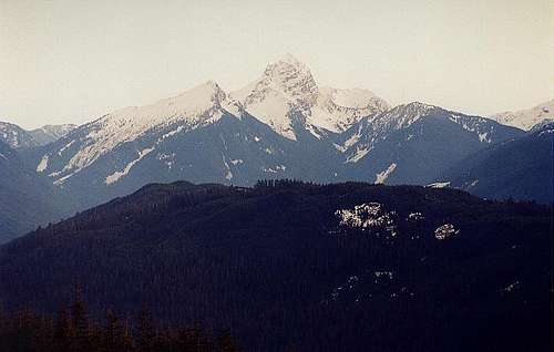 Sloan Peak as seen from North...