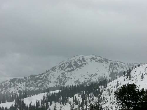 June Snow on Tripod Peak