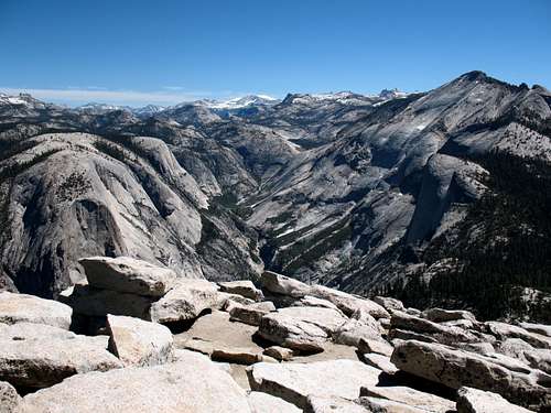 Atop Half Dome, 6/08