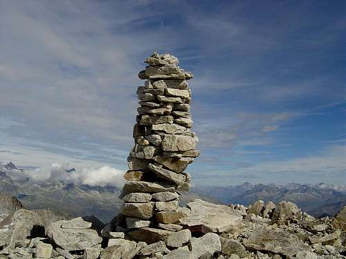 Summit of Pizzo Rotondo 3192m