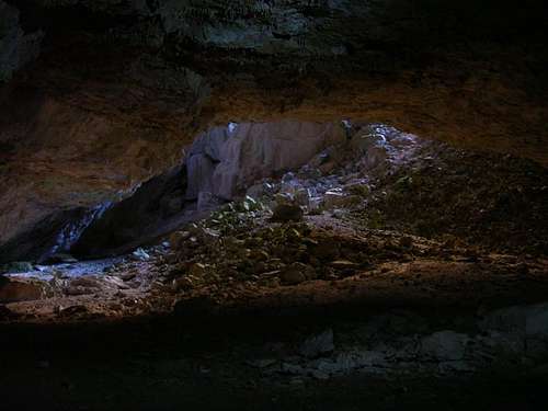 Leviathan Cave passage