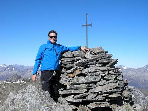 Summit of  Piz Gaglianera 3121m