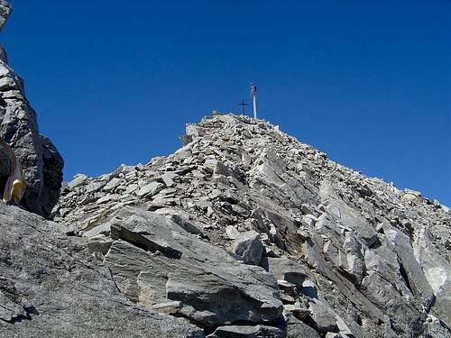 Summit of Pizzo Lucendro 2963m