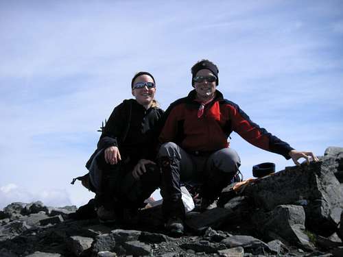 Summit of Bortelhorn 3194m