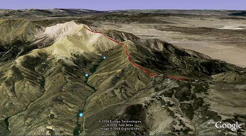 Boundary Peak Route