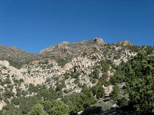 Tunnel Springs Peak west side