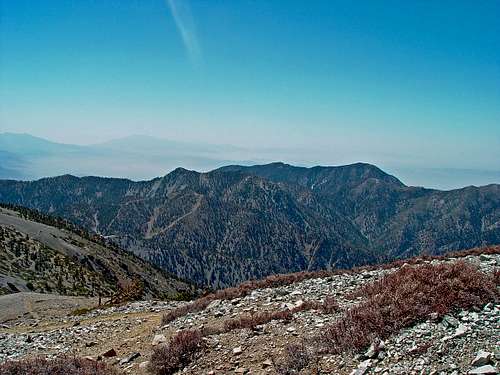View east from Mount Baldy
