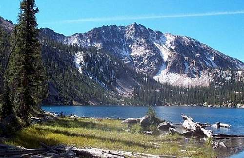 Imogene Lake, which is nearby...