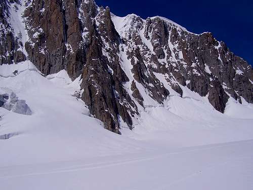 Couloirs of Mont Blanc du Tacul