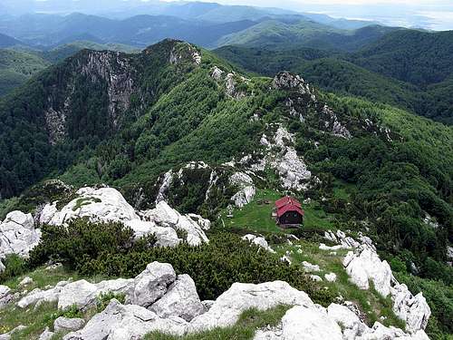 On the summit of Risnjak (1.528 mtrs)