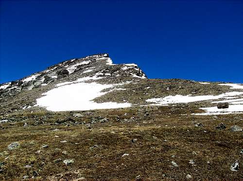 Summit ridge of South Arapaho Peak
