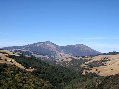 SE view of Mt Diablo from Morgan Territory