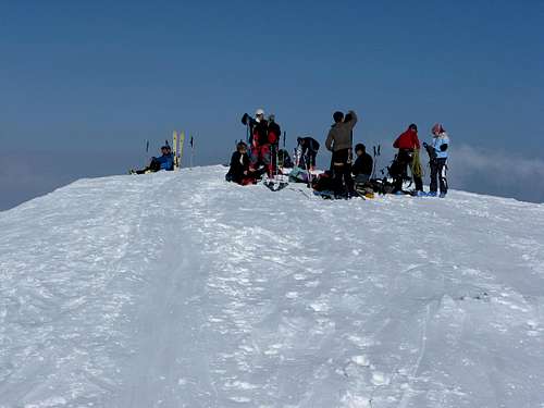 Summit of Gwächtenhorn 3420m
