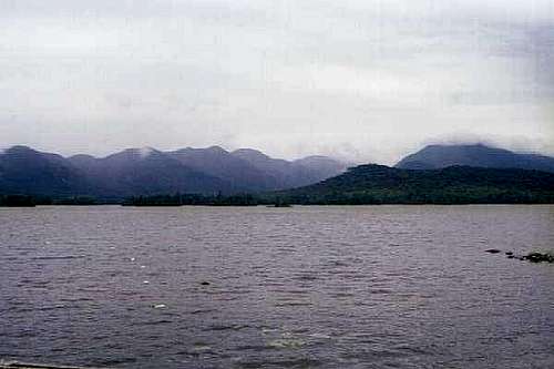 Dix Range from Elk Lake - Sept., 2004