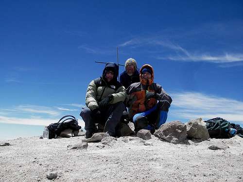 On the Summit of Chachani