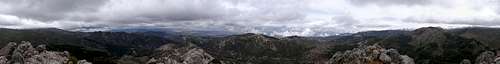 360° summit panorama Trevenque