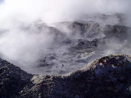 Sol de Manana - geyser field