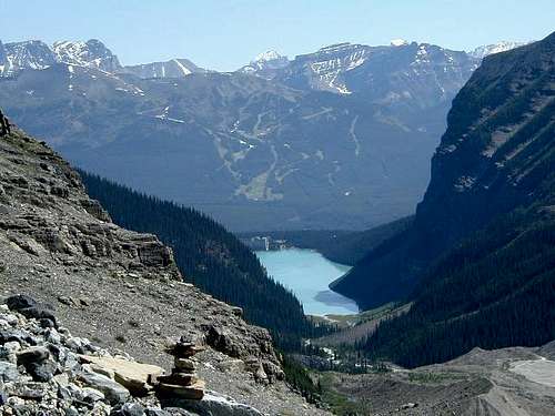 Lake Louise From Six Glaciers Trail