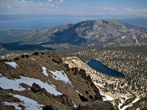 Star Lake from Jobs Sister.