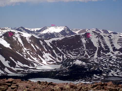 Timothy Peaks and Wilson Peak