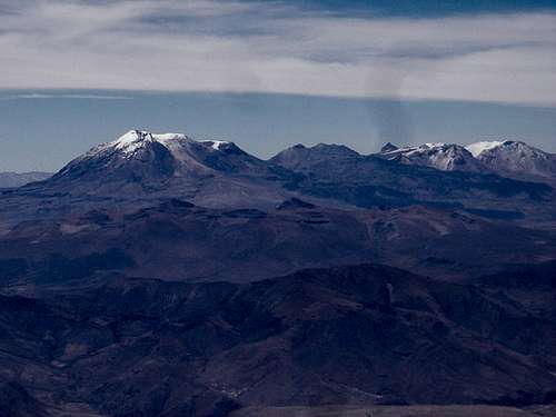 Nevado Ampato From Chachani
