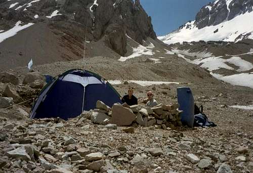 On the first day in Basecamp....