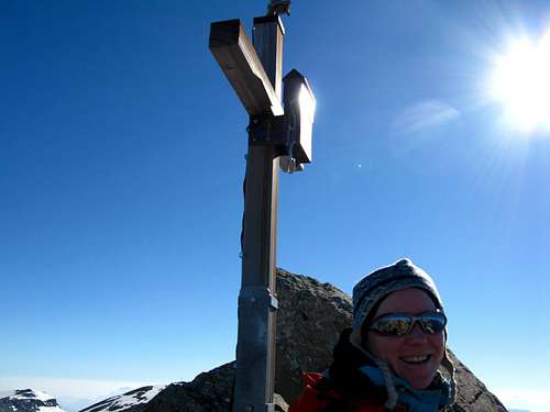 Summit cross Glärnisch - Bächistock 2914m