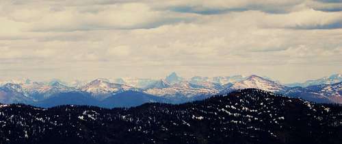 Mount St. Nicholas from Six Mile Peak