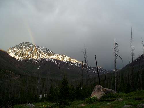 Rainbow near Lake of the Woods