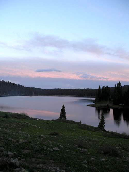 Camping on the Grand Mesa