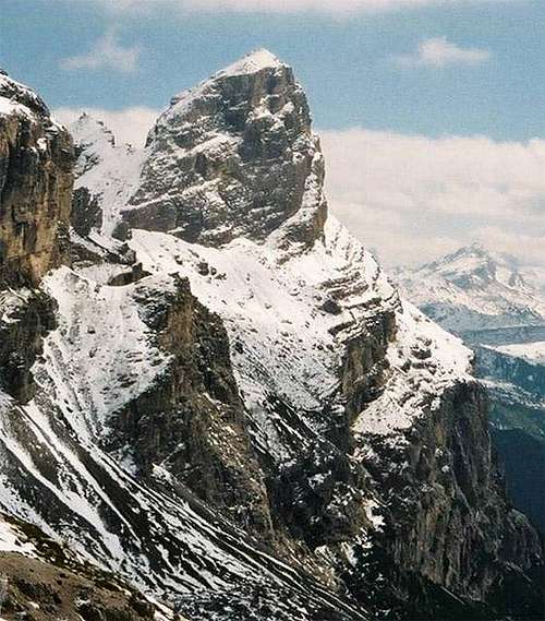 Sassongher (2625m), seen from...