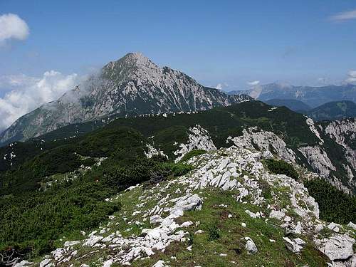 Storzic seen from Srednji Vrh