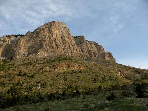 Cliffs of Choteau Mountain