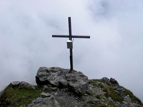 Summit cross Frümsel 2267m