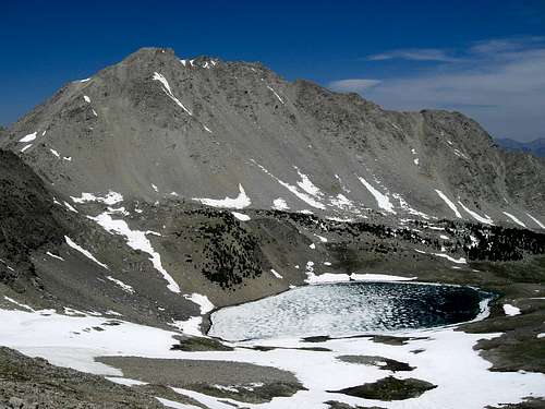 Altair Peak and Betty Lake