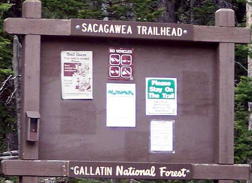 Fairy Lake Trail Head Sign