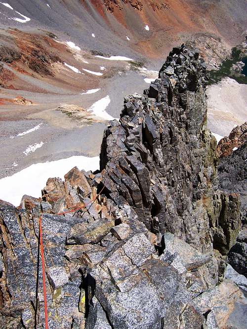 East Arete, Pitch 7