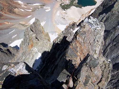East Arete, Pitch 6 - 10