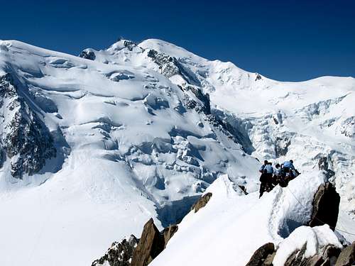 Mont Blanc du Tacul, Mont Blanc