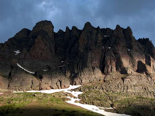 The Cliffs of Sinopah Mountain