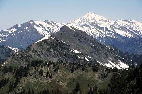 Bryant Peak from Poet's Ridge