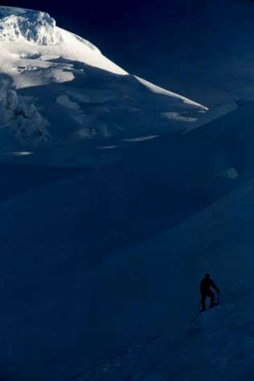 Winter ascent on the...