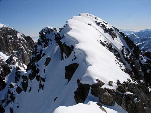 Frondellas' Peak: the summit