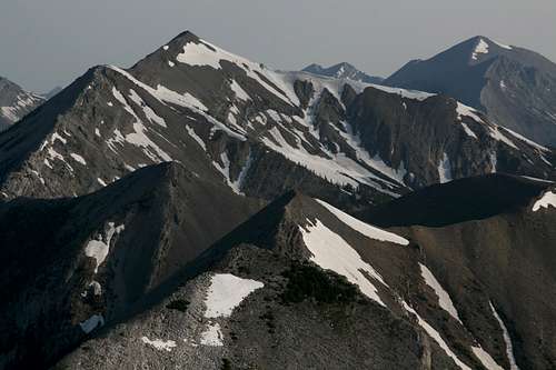 Mount Lockhart and Mount Wright