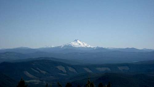 Mount Jefferson from Timberline Lodge.