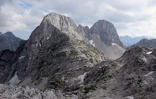 Bovski Gamsovec By the North Ridge