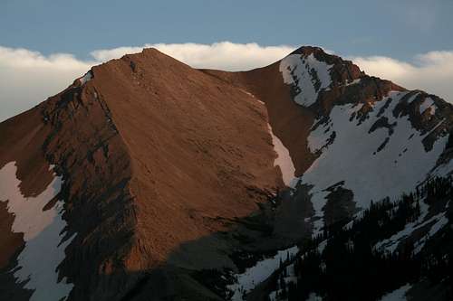 Old Baldy and Alpenglow